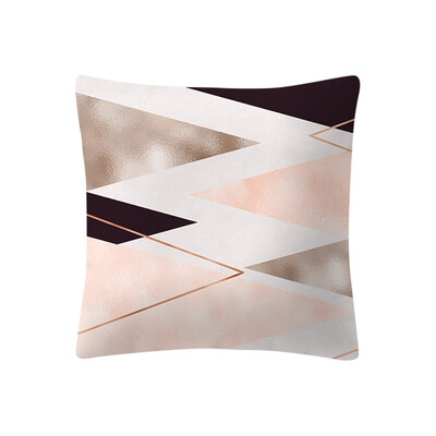 

〖Follure〗Rose Gold Pink Cushion Cover Square Pillowcase Home Decoratio