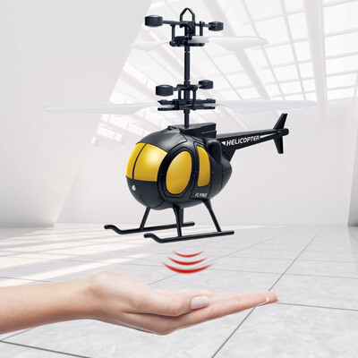 

Siaonvr Induction RC Flying Drone Helicopter Built-in Shinning LED Lighting for Kids Toy