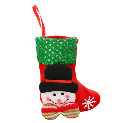 

〖Follure〗Christmas Tree Ornament Dinnerware Cover Candy bags Xmas Fork Tableware BagA