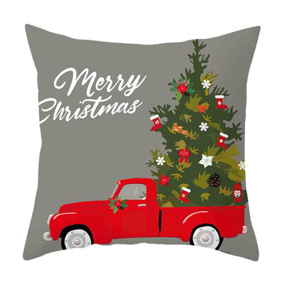 

Siaonvr Christmas Pillow Cover Decor Pillow Case Sofa Waist Throw Cushion Cover