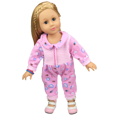 

Siaonvr DIY Doll Clothes Dress For 18 inch Doll Baby Kids Gifts Jumpsuit Party Clothes
