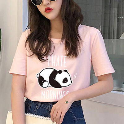 

Beauty Womens T-shirt Fashion Short Sleeve Round Neck Casual Summer Tops Tee