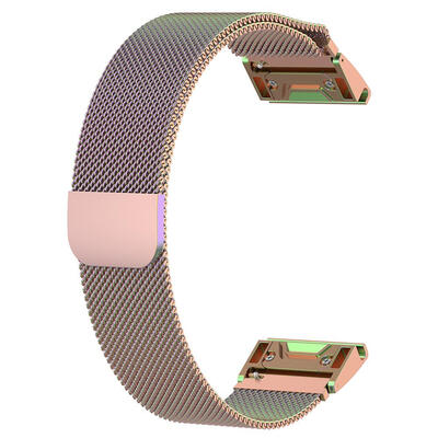 

Metal Milanese Watch Band Strap for Garmin MARQ Forerunner945935Fenix5
