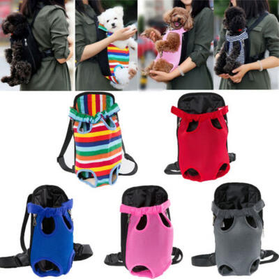 

Portable Outdoor Cat Dog Pet Double Shoulder Mesh Bag Backpack Travel Carrier