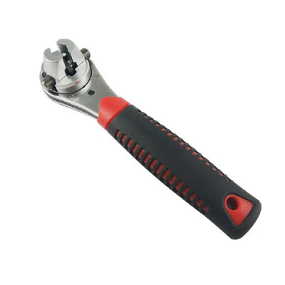 

Multifunctional Adjustable Universal Key Torque Spanner Plumbing Pipe Auto 6-22mm Ratchet Wrench Multitool Repairing Tool Eco-frie