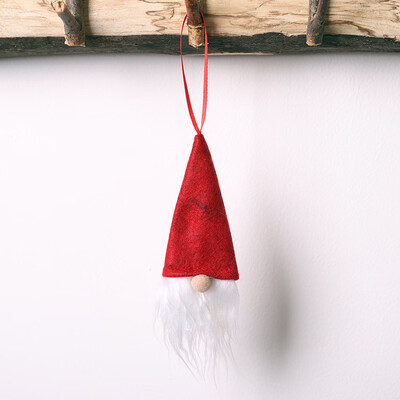 

Toponeto Christmas Santa Claus Wine Bottle Hat New Year Decoration Doll Bottle Cover