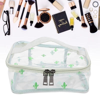 

Greensen Transparent PVC Toiletry Bag Travel Makeup Pouch Sundry Bag