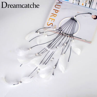 

Home Wall Dream Catcher Indian Style Wind Chimes for Bedroom Decor Wall Hanging Decor for Dream Feather Gift Car DreamCatcher