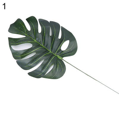 

1Pc Nordic Style Fake Monstera Leaf Plant Home Office Decoration Photo Prop