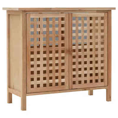

Sink Cabinet Solid Walnut Wood 259"x114"x24"