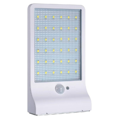 

Factory direct solar light human body induction wall lamp 36led household waterproof street light outdoor garden light