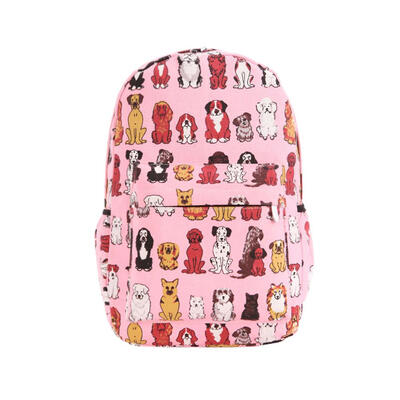 

College Wind Many Dogs Graffiti Backpack