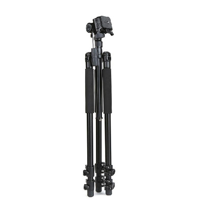 

Professional DSLR Aluminum Alloy Camera Tripod Monopod with 360 Panorama Ball Head Quick Release Plate 3-Section Telescoping for N