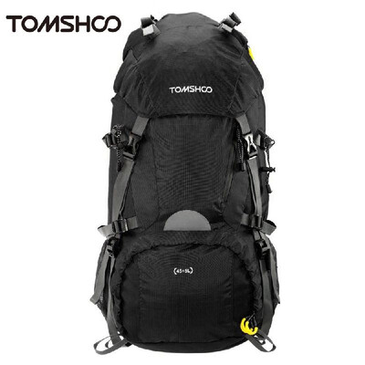 

TOMSHOO 455L Outdoor Sport Hiking Trekking Camping Travel Backpack Pack Bag Mountaineering Climbing Knapsack with Rain Cover