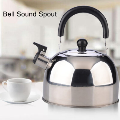 

25L Stainless Steel Whistling Tea Kettle Kitchen Water Coffee Heat Boiler Pot