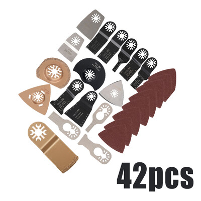 

42pcs Oscillating Tools Saw Cutter Multitool Polishing Accessories Parts Set
