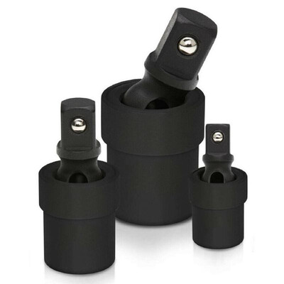 

3 pcs Drive Swivel Universal Joint Drive Bit Socket Air Impact Socket Set