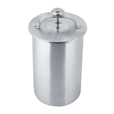 

Greensen Stainless Steel Press Meat Maker Pot with Thermometer Kitchen Cooking Tool Meat Tools Patty Makers