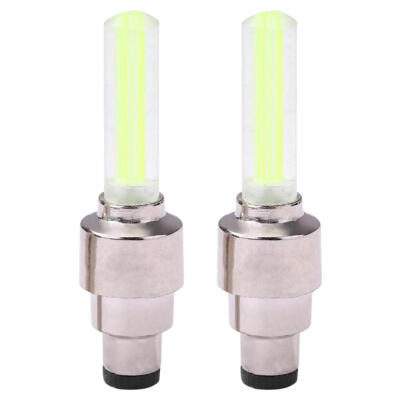 

2pcs MTB Bicycle Wheel Tire Valve Caps Light Bike Tyre LED Neon Glow Lamp