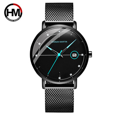 

Fashion Mens Watches Top Brand Luxury Quartz Watch Men Casual Slim Mesh Steel Date Life Waterproof Sport Watch Relogio Masculino