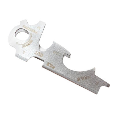 

8 in 1 Multitools EDC Stainless Steel Keychain Outdoor Survival Gear Gadget