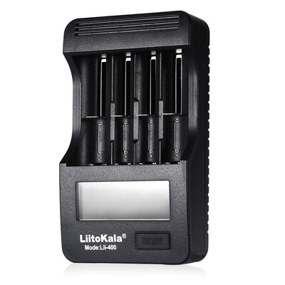 

LiitoKala Lii - 400 4 Slots Smart Battery Charger Set LCD Display Fast Charge