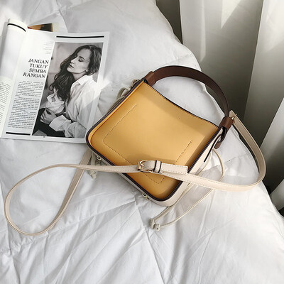 

Mori simple bag summer new 2019 Korean version of Joker bucket womens fashion hand bill of lading shoulder Messenger bag