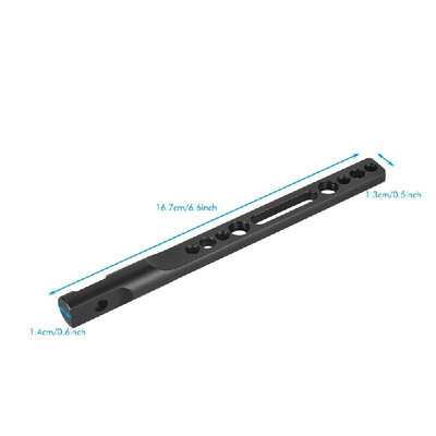 

FeiyuTech Aluminium Alloy Back Straight Extension Arm Bracket with 14 Inch Screw Mount for FeiyuTech AK Series AK4000 AK2000 Stab