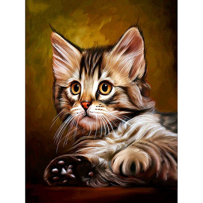 

Diamond Embroidery Full Display Animals Diamond Mosaic Sale Cat Diamond Painting Square Stones Pictures Of Rhinestones