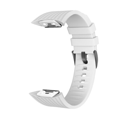

New Striped Silicone Replacement Wristband Sports Silicone Strap for Samsung Fit4 Pro