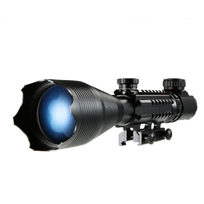 

Riflescope 4-16x50 Red Green Reticle with 22mm Rail Mounts for Hunting Equipment Accessor
