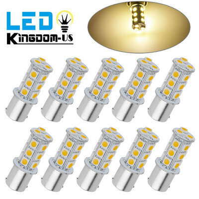 

10x 1156 Warm White 18SMD LED Backup ReverseParking LED Interior Light Bulb