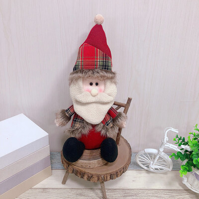 

〖Follure〗Christmas Gift Santa Claus Snowman Ornament Festival Party Xmas Table Decor Doll