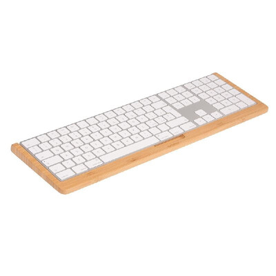 

SAMDI SD-006Wa-3 Keyboard Stand Bamboo Keyboard Tray Dock Holder for Apple IMac