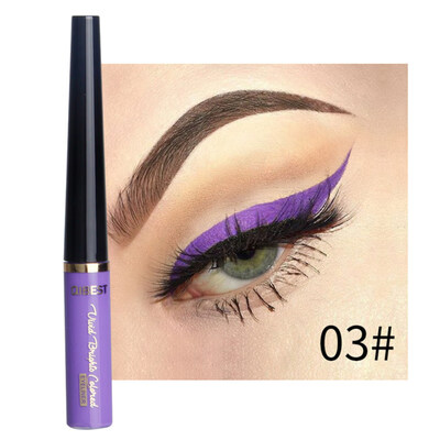 

Colored Long-lasting Waterproof Liquid Eye Liner Pen Matte Makeup Cosmetics