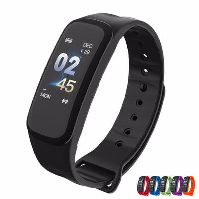

GTcoupe C1 Plus Smart Bracelet Color Screen Blood Pressure Waterproof Fitness Tracker Heart Rate Monitor Smart Band for Android