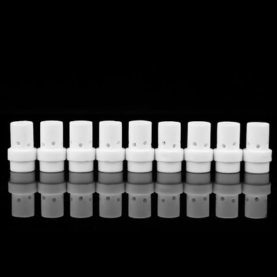 

Greensen 10pcs 36KD Ceramic Gas Diffuser MIGMAG Welding Soldering Torch Consumables