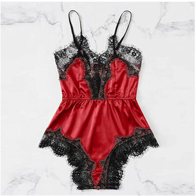 

Sexy Womens Lace Nightwear Mini Dress Babydoll Underwear Lingerie Sleepwear