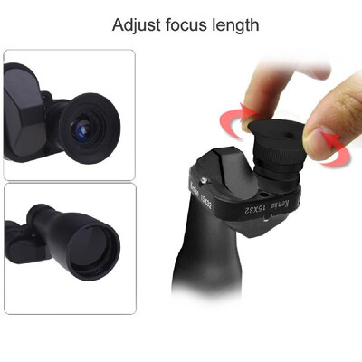 

Mini Focus Adjustable Monocular Telescope Spoting Scope Compact Light-weight for Hiking Traveling Hunting Camping 15 32 Black