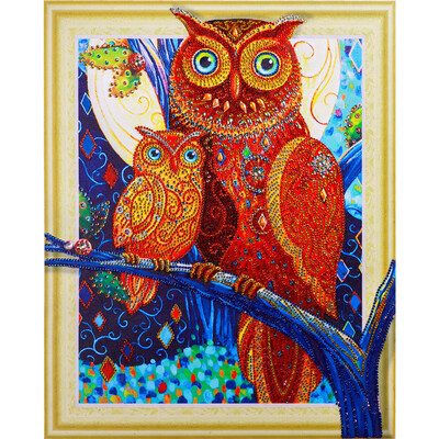 

Siaonvr Special Shaped Diamond Painting DIY 5D Partial Drill Cross Stitch Kits Crystal R