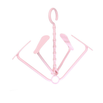 

Toponeto Plastic Shoe Clothes Socks Shorts Underwear Drying Rack Hanger