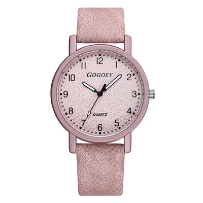 

Retro series ladies wild quartz watch fashion PU belt female student gift