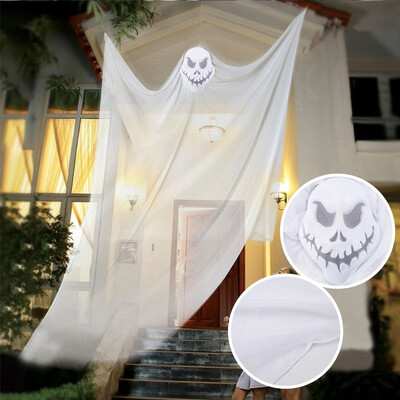 

Halloween Decoration Halloween Hanging Creepy Ghost Curtain Party Decoration Display Prop BN Light Up