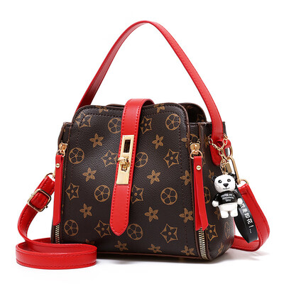 

Autumn&winter small bag female new Korean version of the shoulder bucket female bag Messenger bag fashion simple wild tide