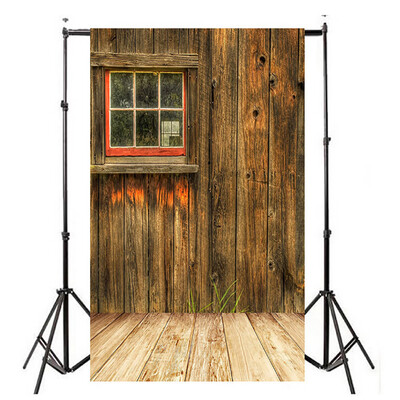 

Gobestart Vinyl Wood Wall Floor Photography Studio Prop Backdrop Background 3x5FT C