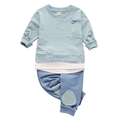 

Toddler Baby Boys Clothes Long Sleeve Kids Boys Shirt Tops Casual Pants Suits Clothing Outwear Sets