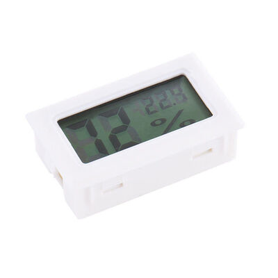 

New Digital Meter LCD Screen Temperature Humidity Thermometer Hygrometer Indoor
