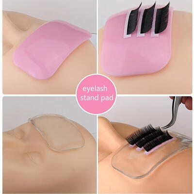 

NEW Reusable Silicone False Lashes Holder Pad for Eyelash-Extensions Reusa 1PCS