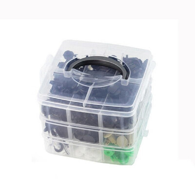 

500PCS Auto Fasteners Clip Kit Universal Bumper Rivet Set Car Push Type Door Trim Clips Mixed Screw Kit