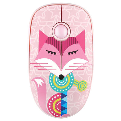 

FD V8 Cute 4 Keys 24GHz Wireless R250 High Speed 1600 DPI Adjustable Mouse